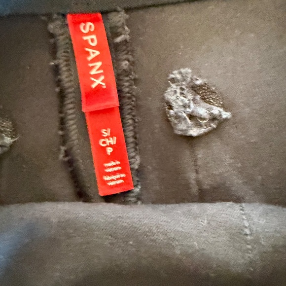 SPANX Womens Black On The Go Slim Straight Ankle Pants Size S /P - Picture 5 of 8